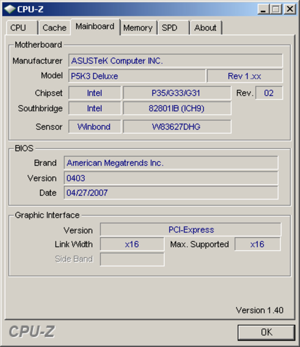 Intel P35 Bearlake Motherboard And DDR3 Memory – Asus and Corsair