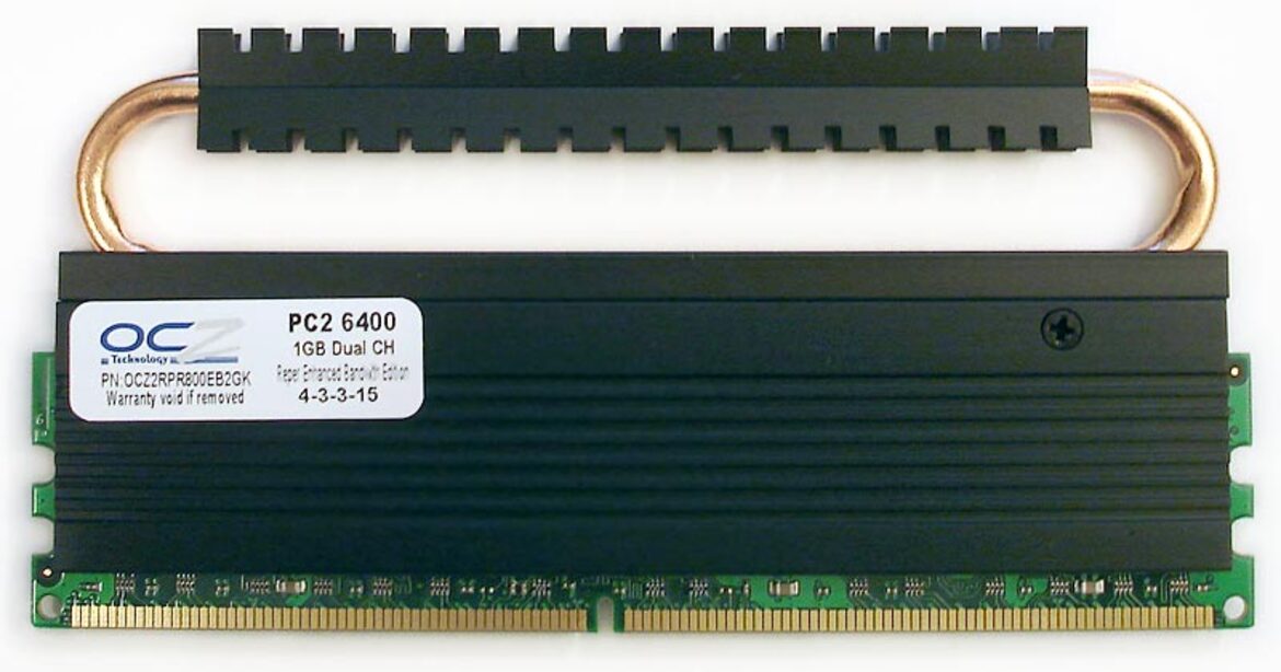 OCZ Reaper Heat Pipe Conduit DDR2