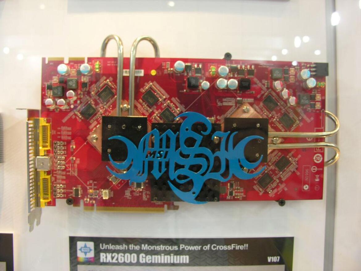 Computex 2007: ASUS Crosslink, MSI Dual Radeon 2600 Pro