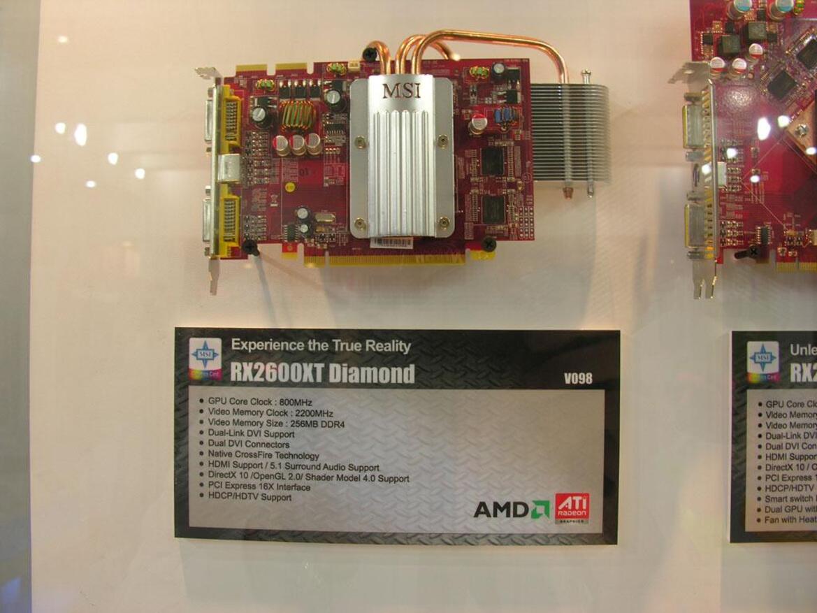 Computex 2007: ASUS Crosslink, MSI Dual Radeon 2600 Pro