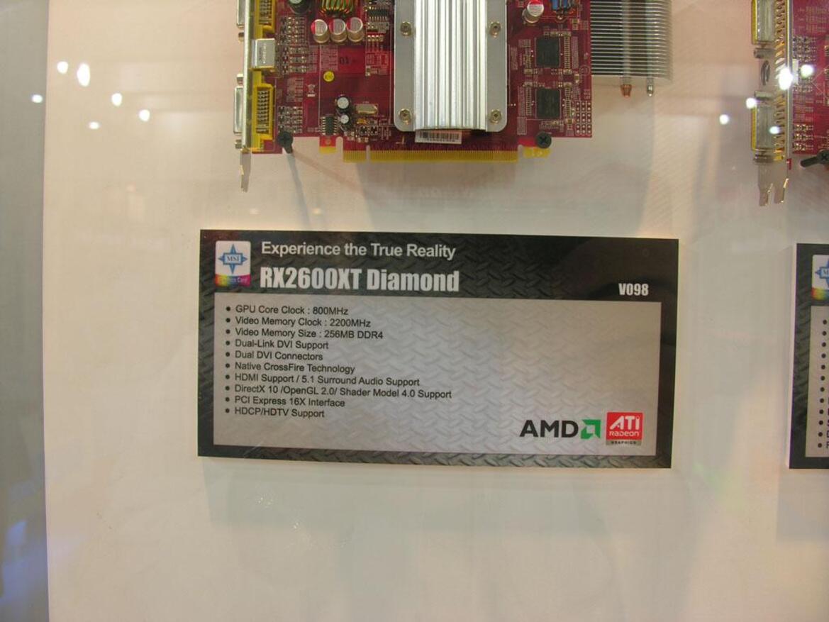 Computex 2007: ASUS Crosslink, MSI Dual Radeon 2600 Pro