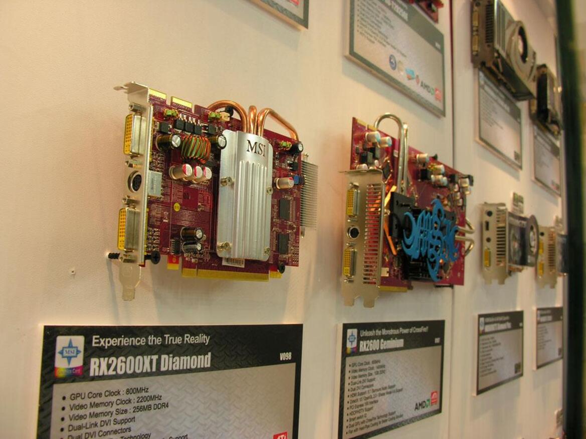 Computex 2007: ASUS Crosslink, MSI Dual Radeon 2600 Pro