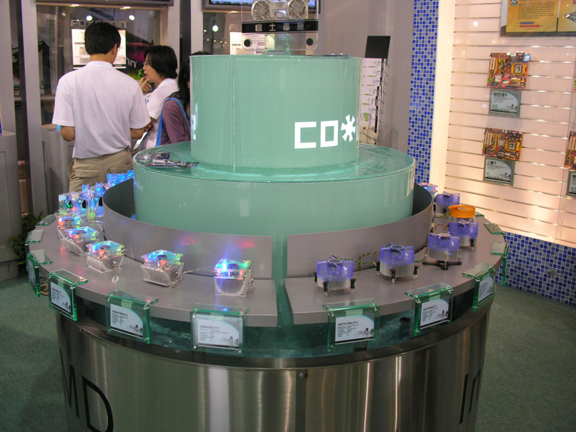 Computex 2007: Intel, Kingston, Foxconn, Gigabyte