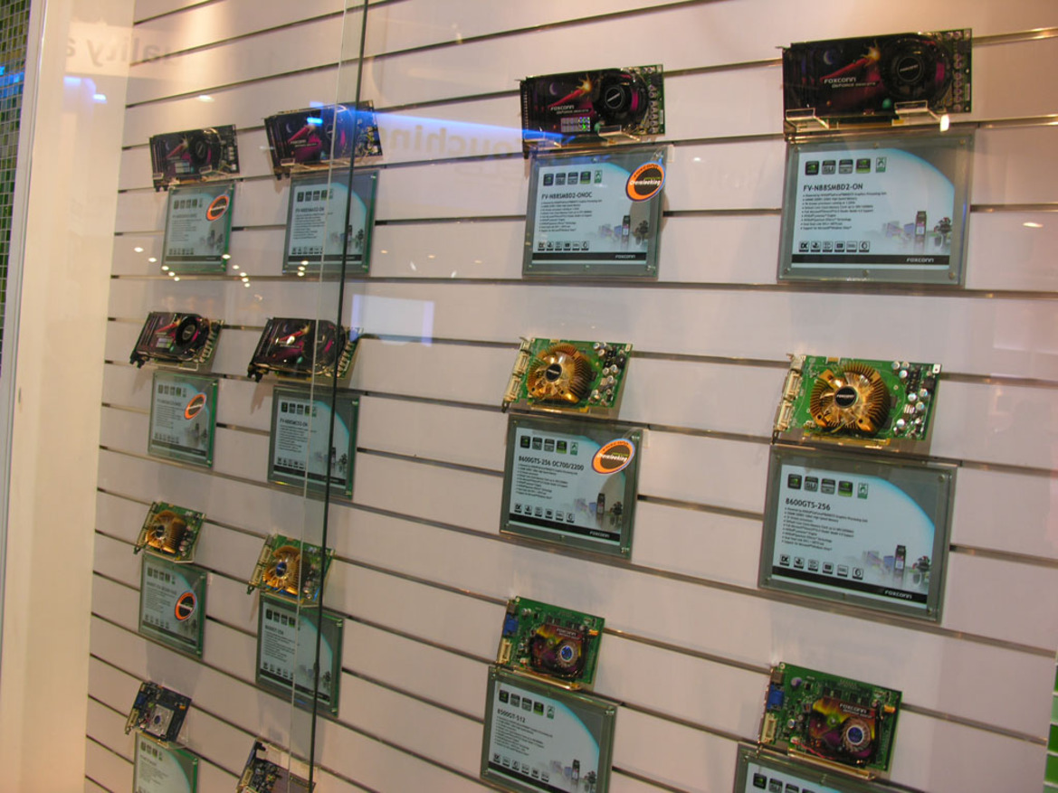 Computex 2007: Intel, Kingston, Foxconn, Gigabyte