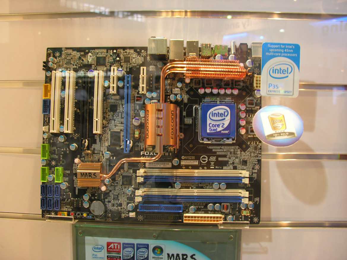 Computex 2007: Intel, Kingston, Foxconn, Gigabyte