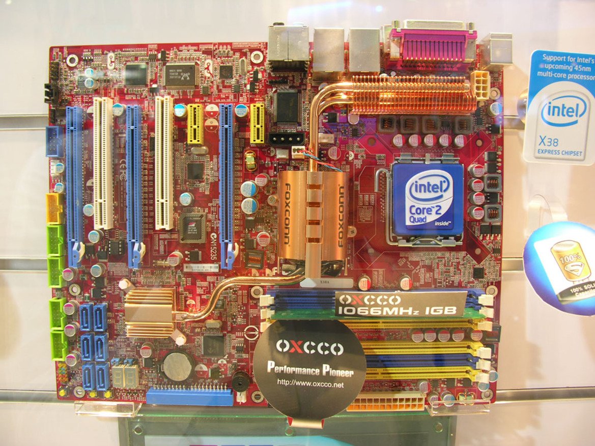 Computex 2007: Intel, Kingston, Foxconn, Gigabyte