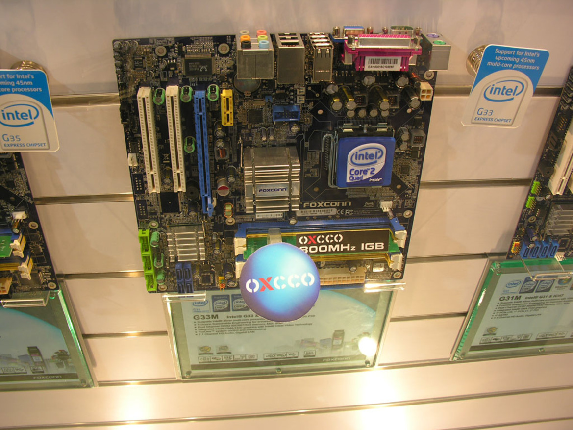 Computex 2007: Intel, Kingston, Foxconn, Gigabyte