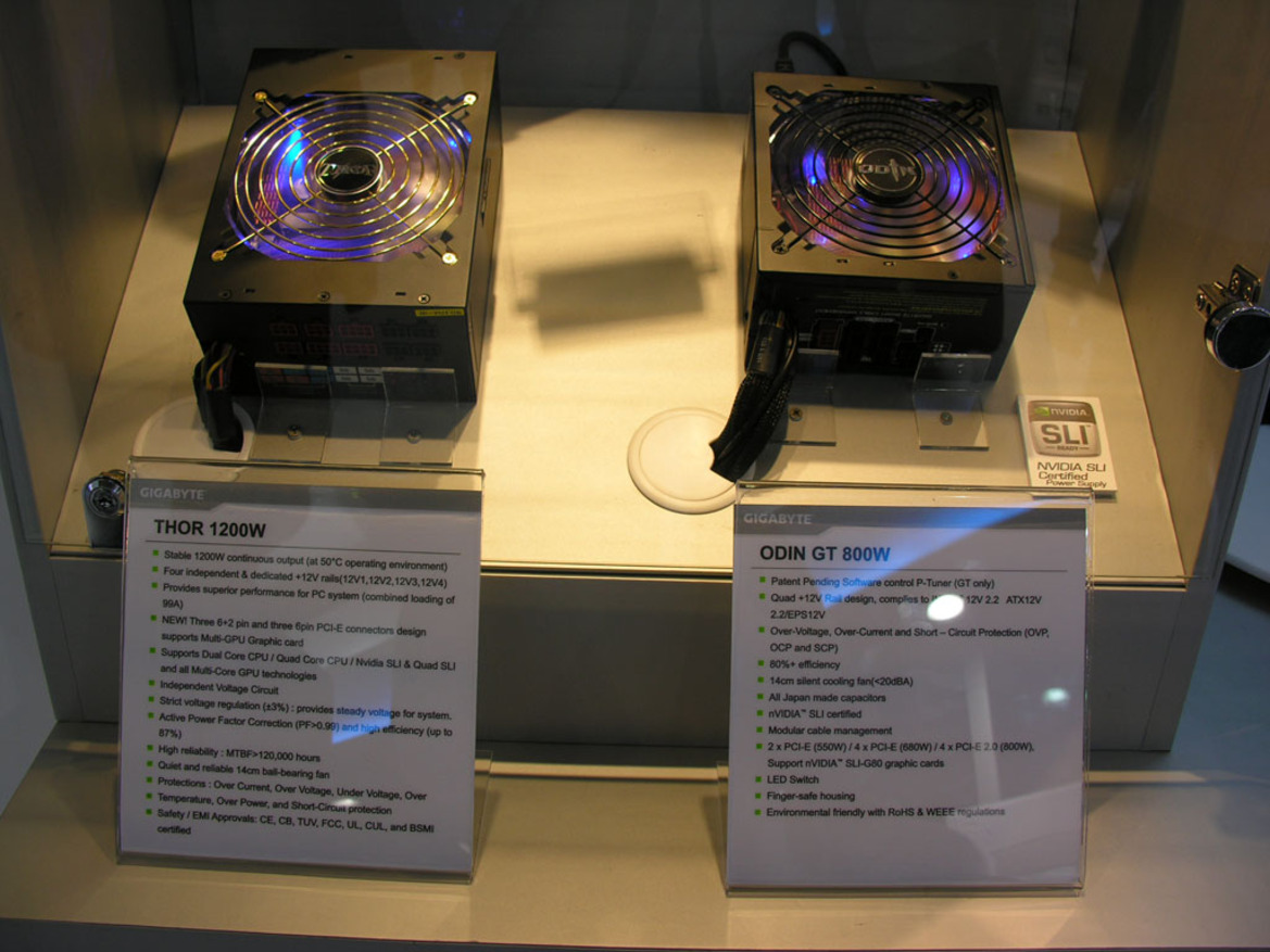 Computex 2007: Intel, Kingston, Foxconn, Gigabyte