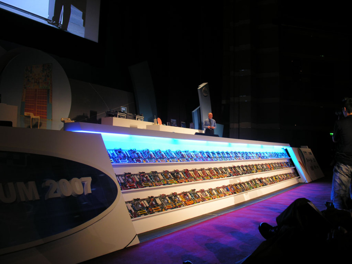Computex 2007: Intel, Kingston, Foxconn, Gigabyte