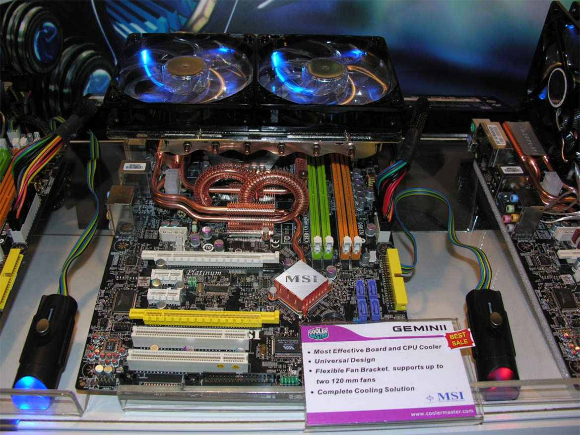 Computex 2007: Thermaltake, ABIT, Corsair, Sapphire