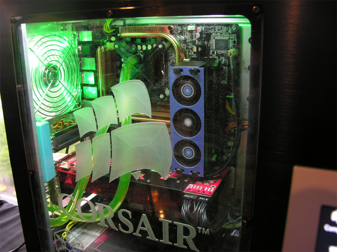 Computex 2007: Thermaltake, ABIT, Corsair, Sapphire
