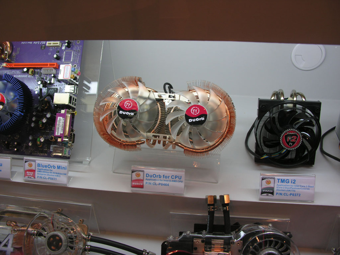 Computex 2007: Thermaltake, ABIT, Corsair, Sapphire