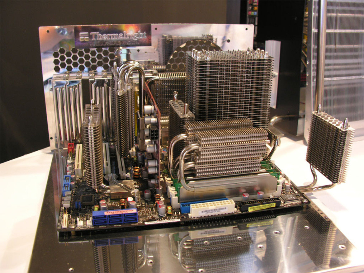 Computex 2007: Thermaltake, ABIT, Corsair, Sapphire