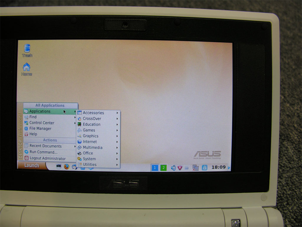 ASUS Eee PC Hands On Preview