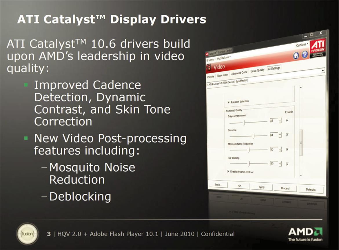 New AMD Catalyst 10.6 Drivers Improve Video Playback, Gaming Performance