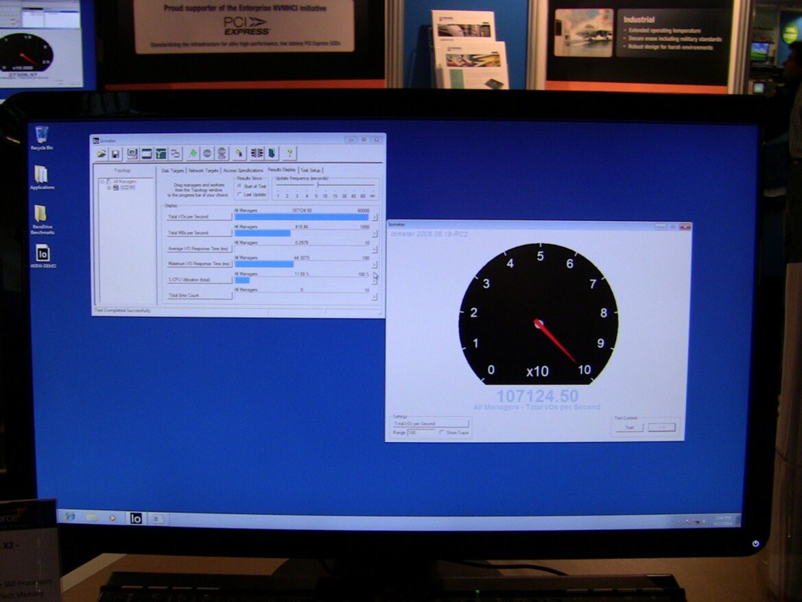 OCZ RevoDrive X2 Sneak Peek From IDF 2010