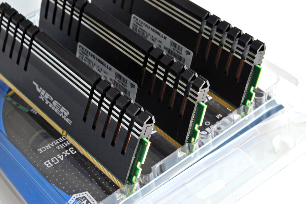 Patriot's 12GB DDR3-1600 Viper Extreme Kit, What The Pros Use