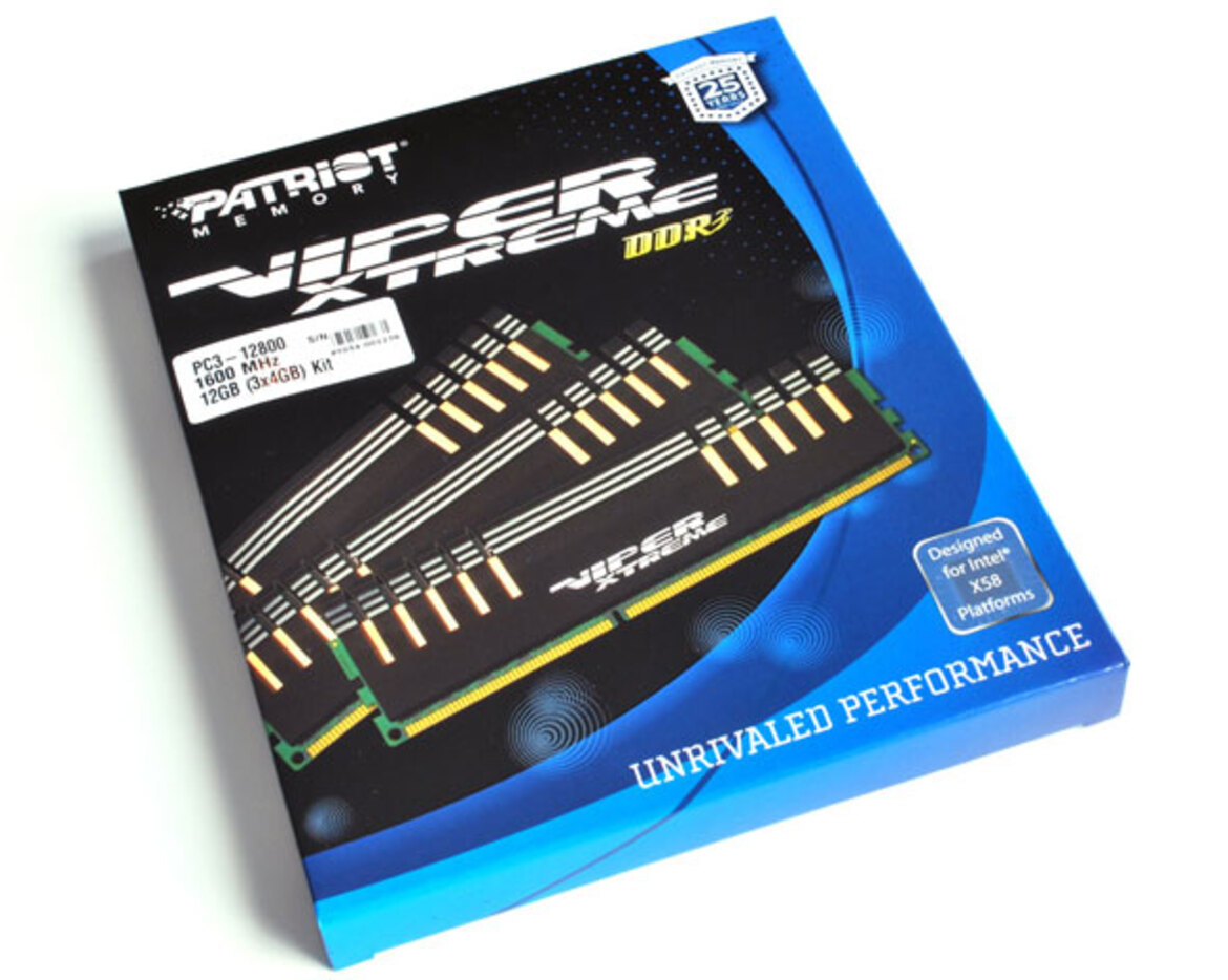 Patriot's 12GB DDR3-1600 Viper Extreme Kit, What The Pros Use