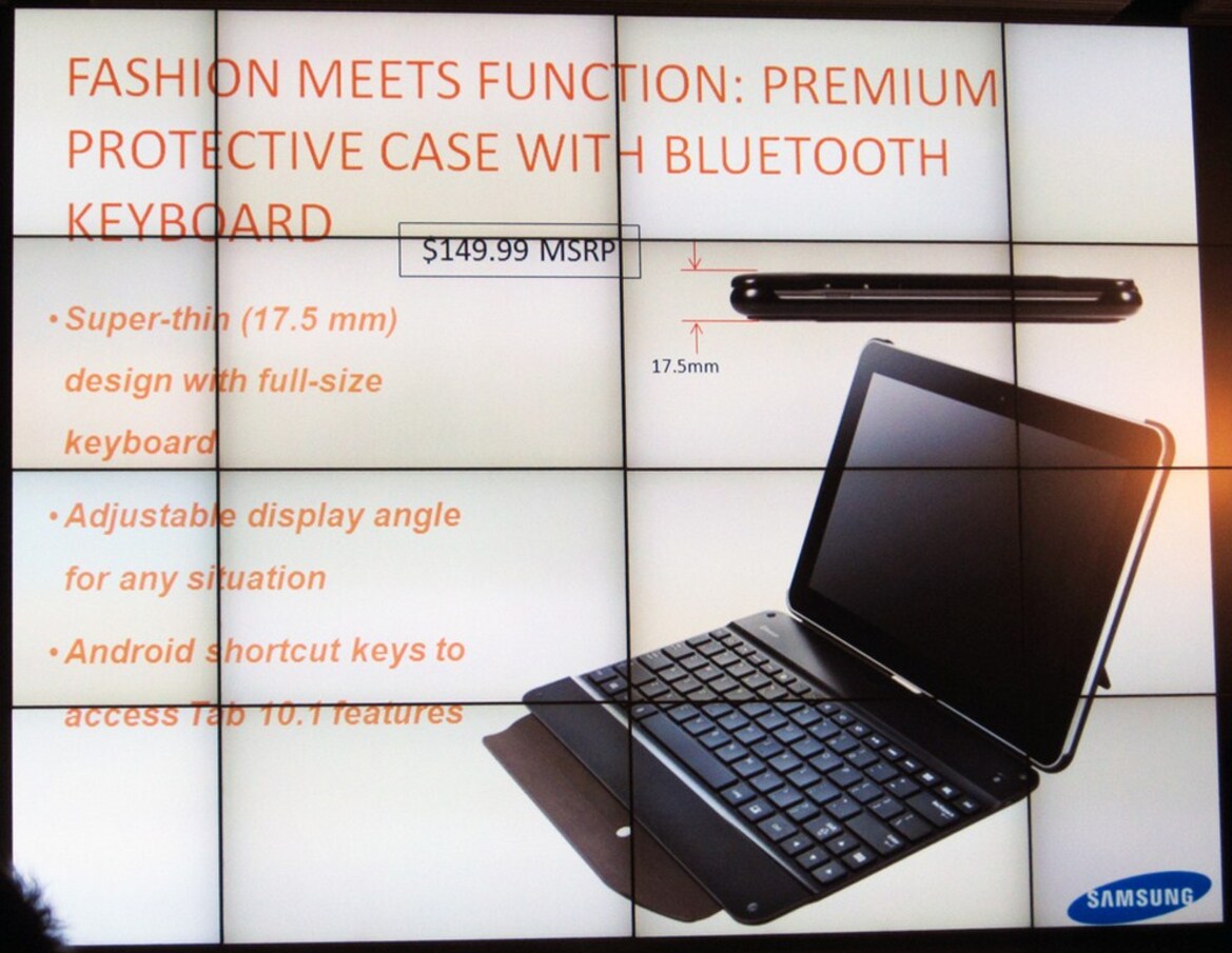 Samsung Demos Galaxy Tab 10.1 User Interface Updates, New Features and Accessories