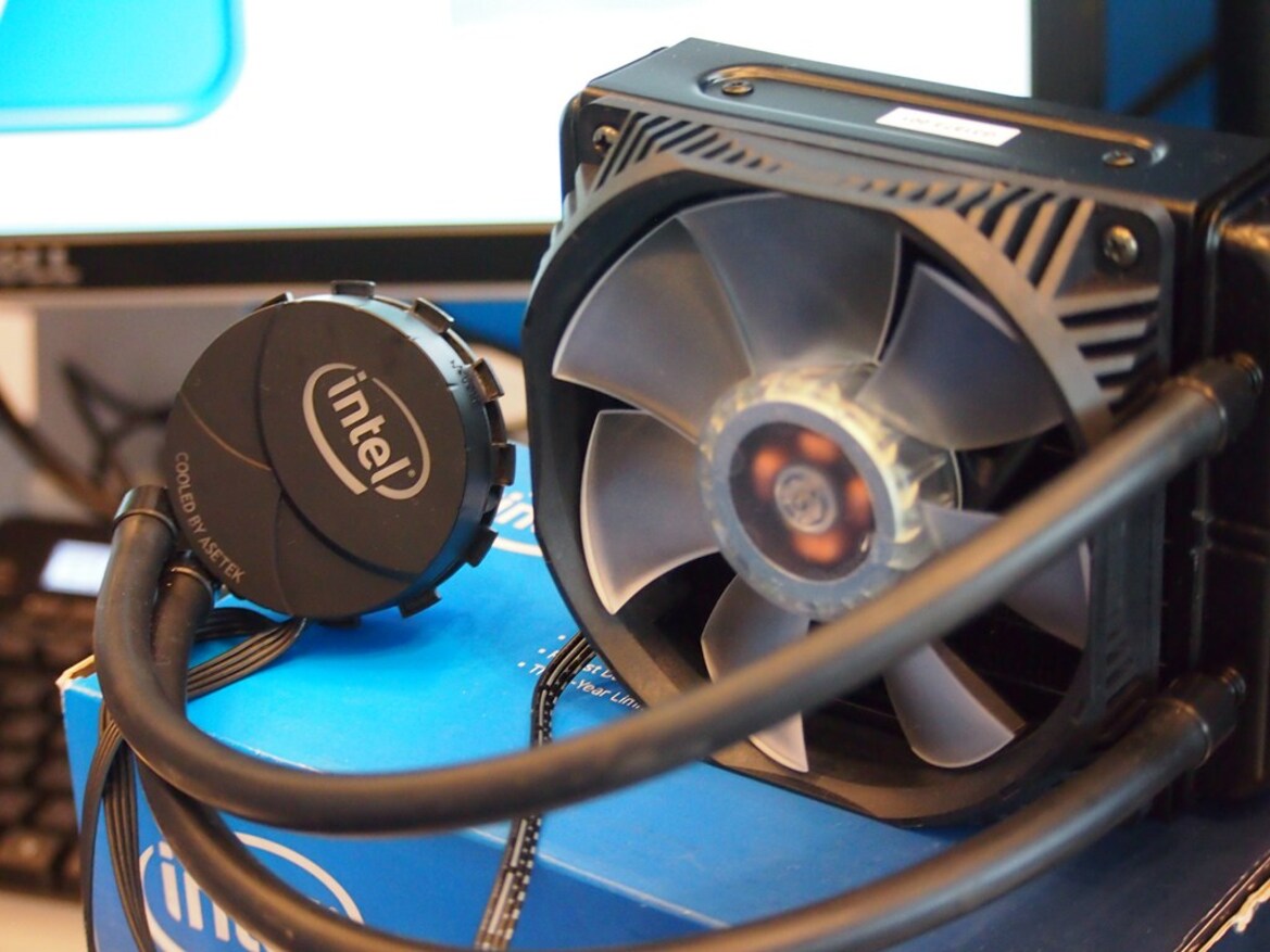 Intel X79-Based Motherboard and Liquid-Cooler Sneak Peek