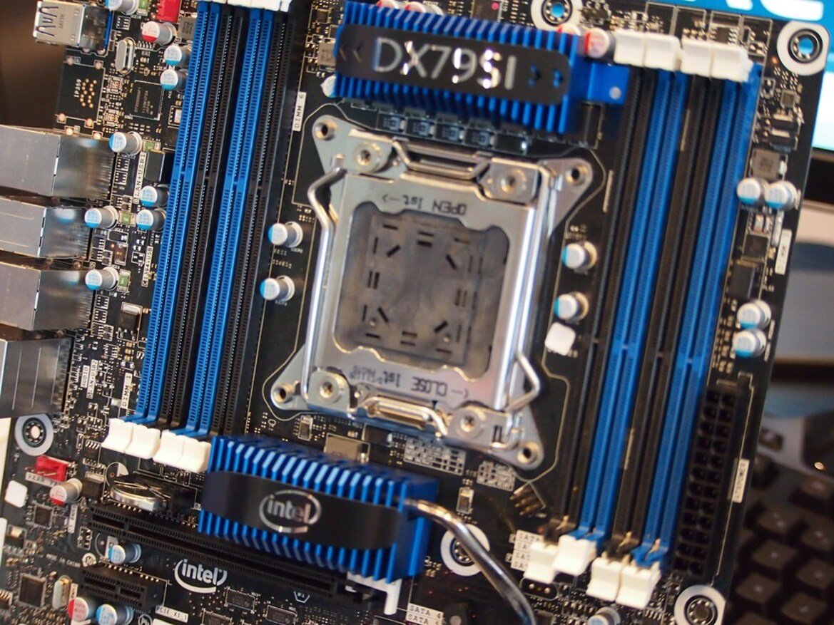 Intel X79-Based Motherboard and Liquid-Cooler Sneak Peek