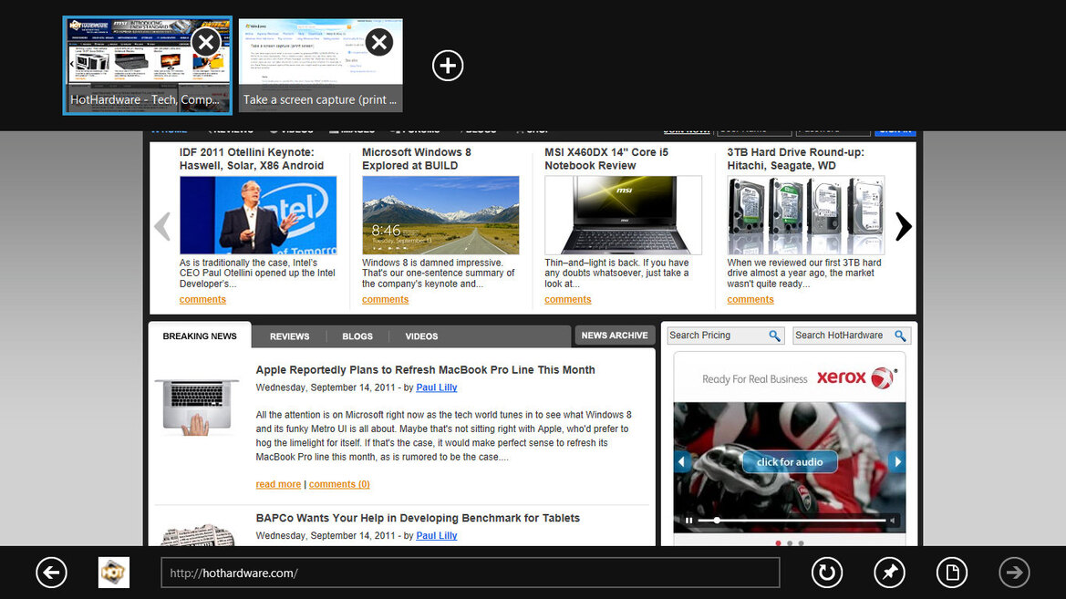 Windows 8 Hands-On Video Preview, Blindingly Fast Boot-Ups