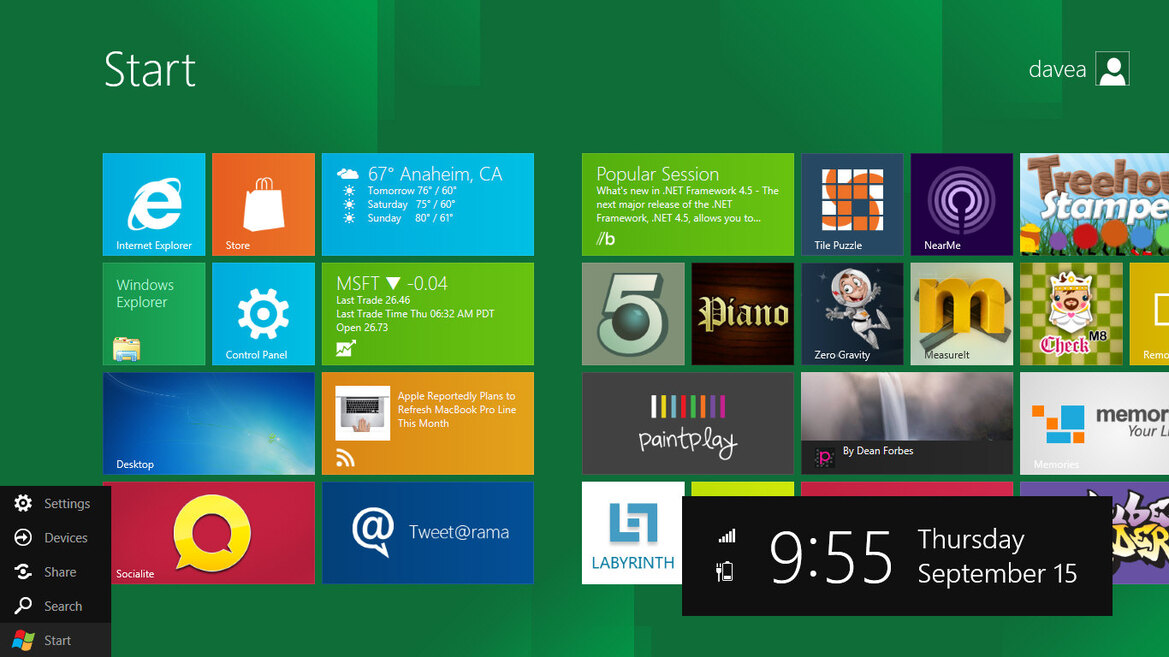 Windows 8 Hands-On Video Preview, Blindingly Fast Boot-Ups