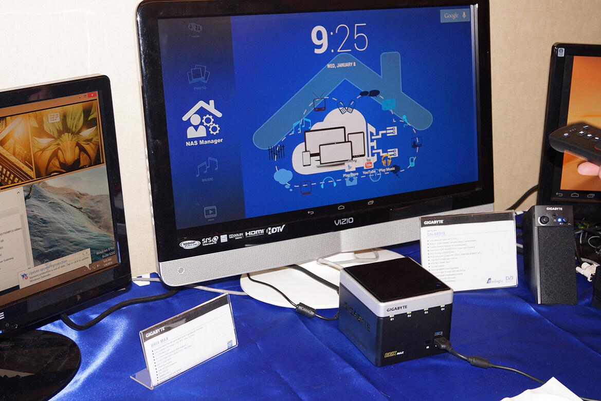Gigabyte Unveils New BRIX SFF Systems and Thunderbolt 2.0 Motherboards at CES