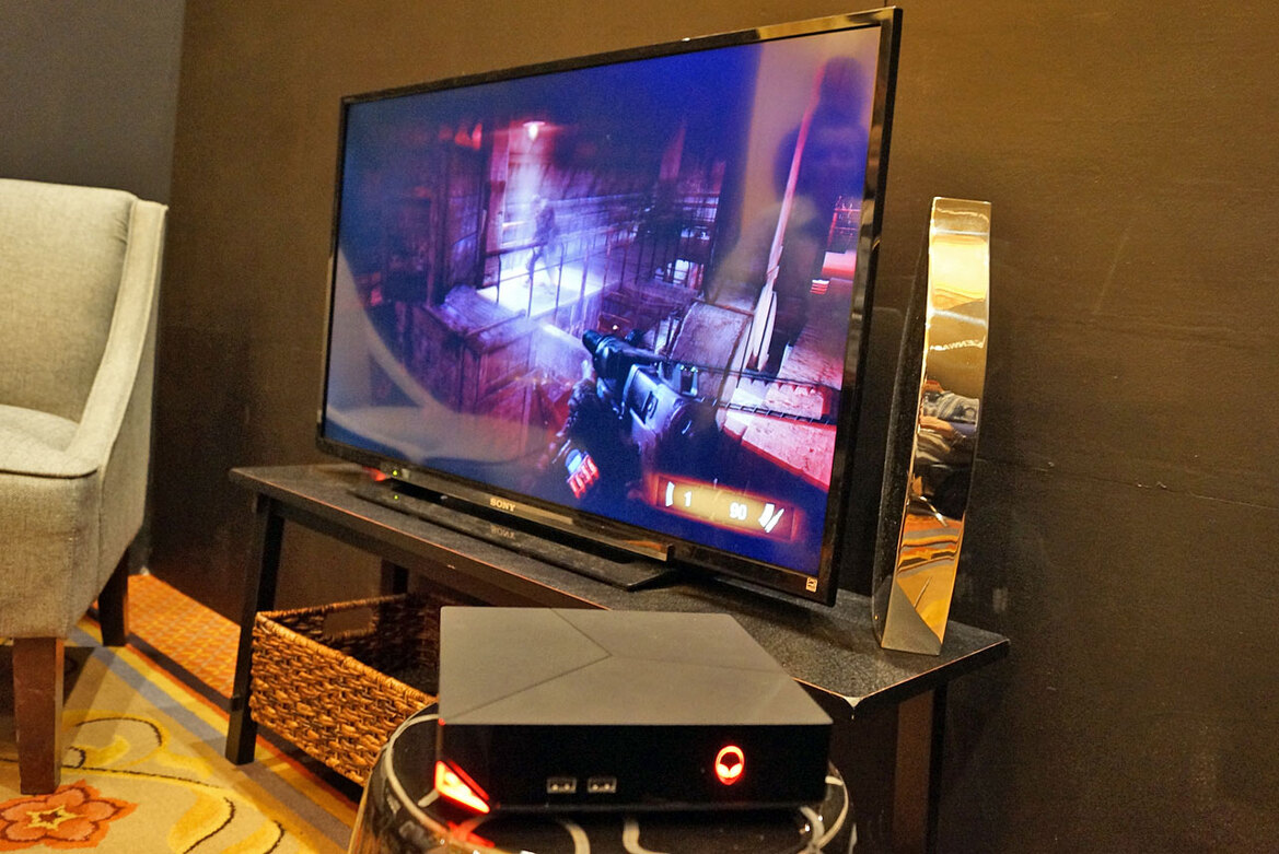 Dell's CES 2014 Head-Turners: Stand-Out Steam Machine and UltraSharp 4K Panels Are Drool-Worthy