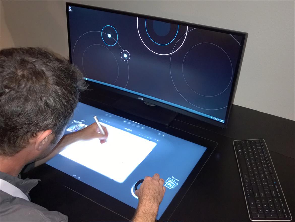 Up Close And Personal With Dell's UltraSharp 27 5K Display And Smart Desk Concept