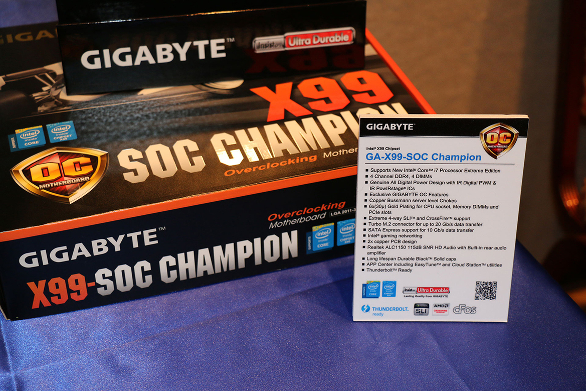 Gigabyte Rolls Out X99-SOC Champion Motherboard, Broadwell-U BRIX Mini PCs