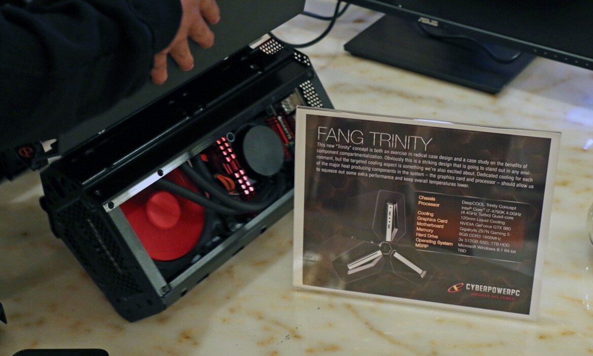 Cyberpower PC’s Wild Fang Trinity Invades CES Alongside New Syber Vapor Systems