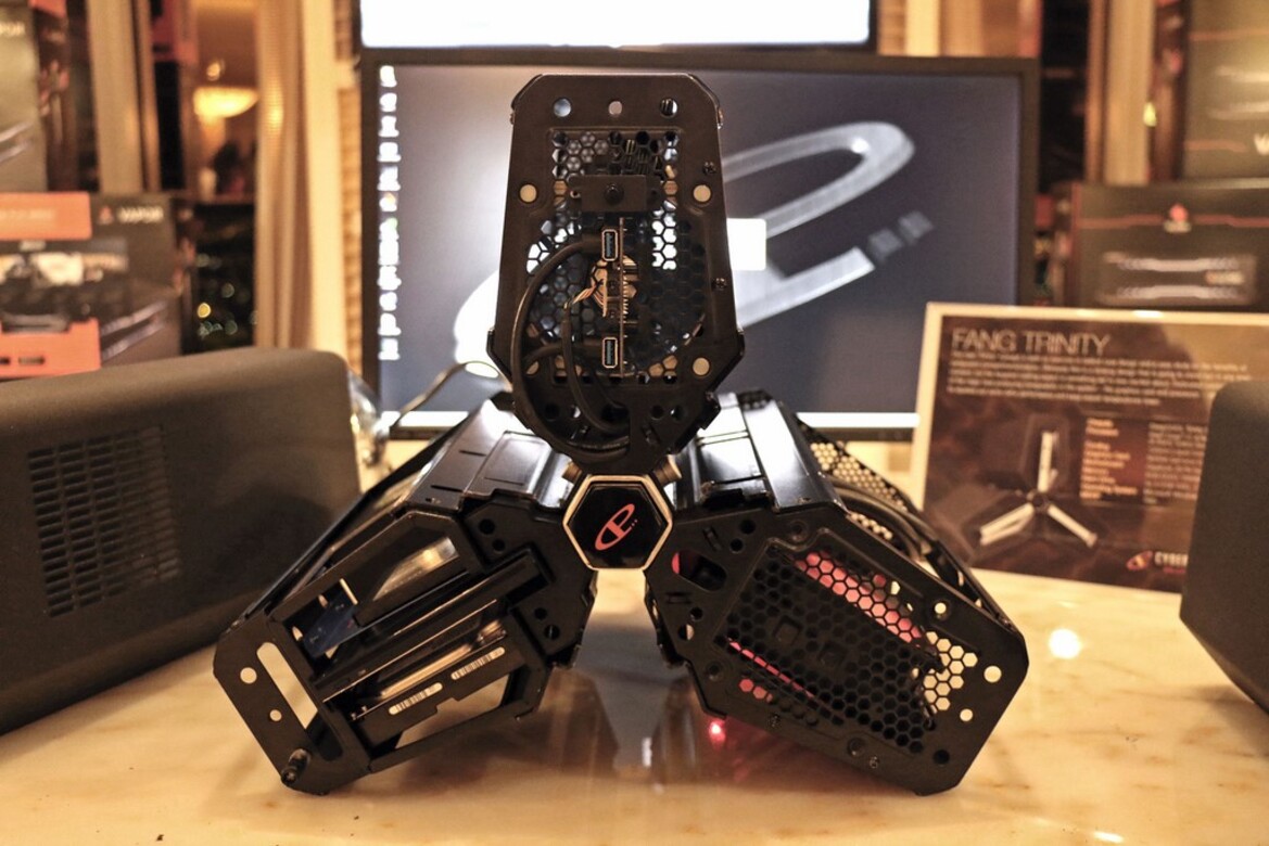 Cyberpower PC’s Wild Fang Trinity Invades CES Alongside New Syber Vapor Systems
