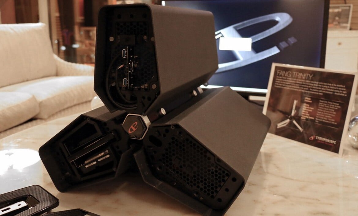 Cyberpower PC’s Wild Fang Trinity Invades CES Alongside New Syber Vapor Systems