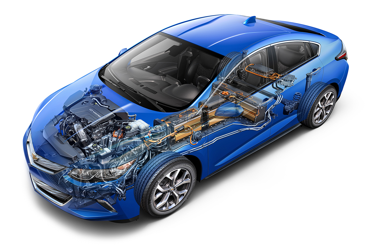 2016 Chevy Volt Charges Into Detroit With 50-Mile Electric Range, Greater Performance