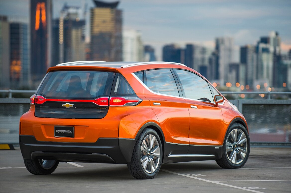GM Takes Fight To Tesla With $30k, 200-Mile Bolt EV Concept