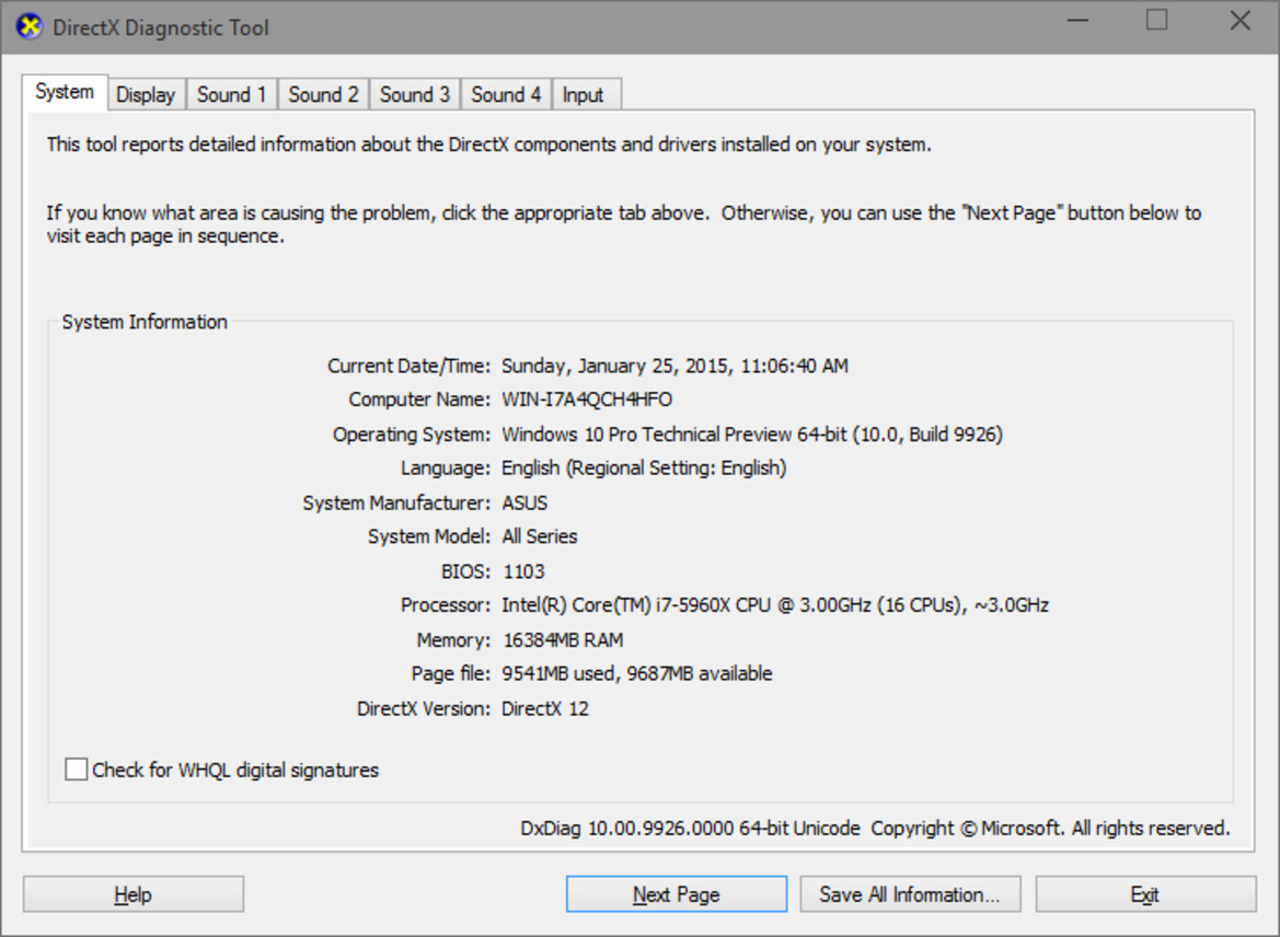 DirectX 12 Lies Dormant Within Microsoft's Recent Windows 10 Update