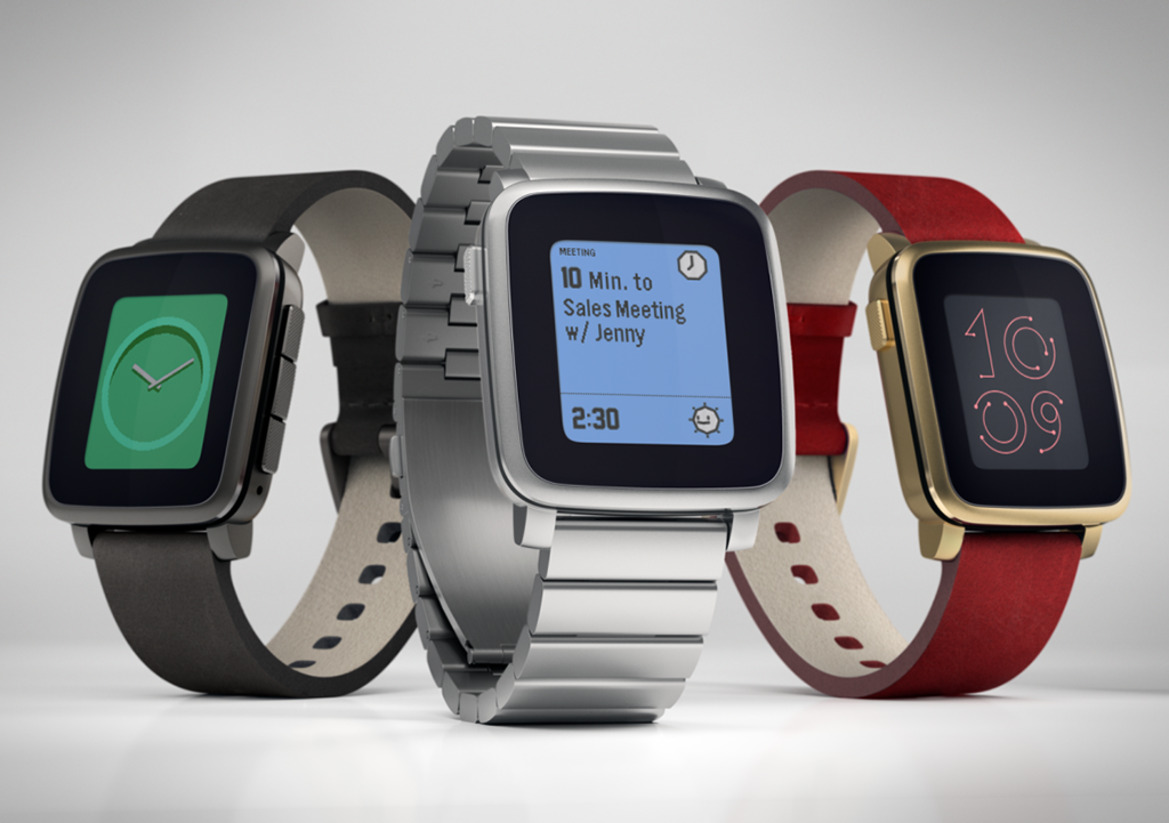 Like Clockwork, Pebble Time Steel Smartwatch Debuts With 10-Day Battery