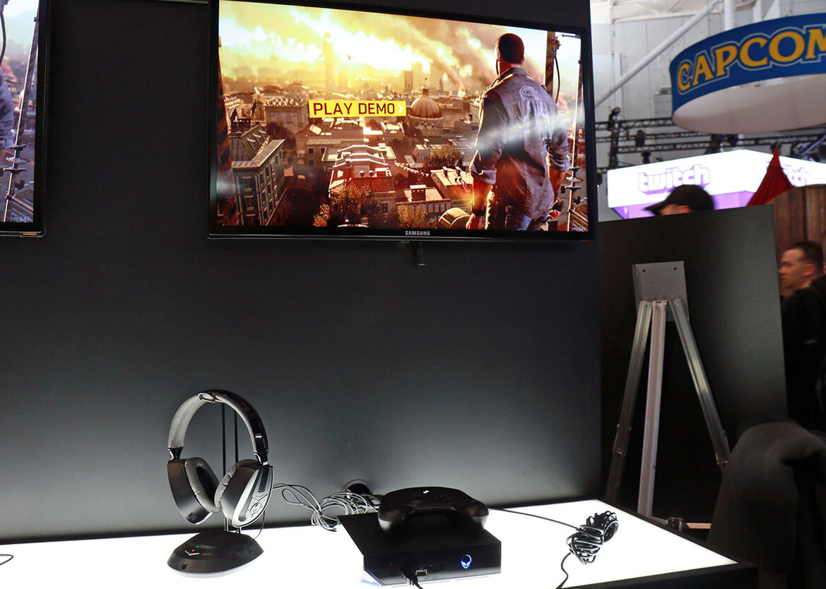 Alienware Alpha Steam Machine Seen Pumping Pixels At PAX East