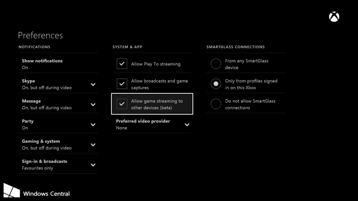 Xbox One May Update To Include Game Streaming Functionality