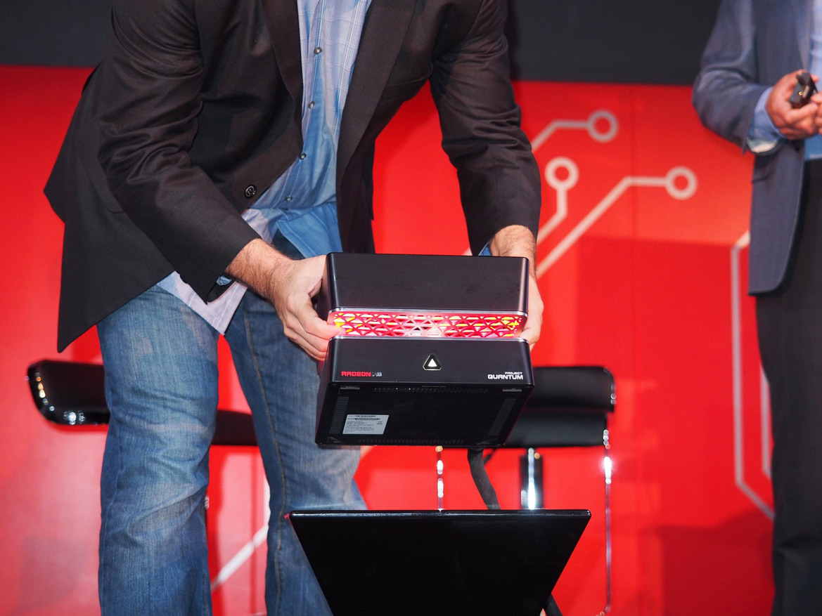 AMD Flaunts Fiji, Ferocious Radeon R9 Fury X, 6-Inch R9 Nano, ‘Project Quantum’ And Radeon 300 Series
