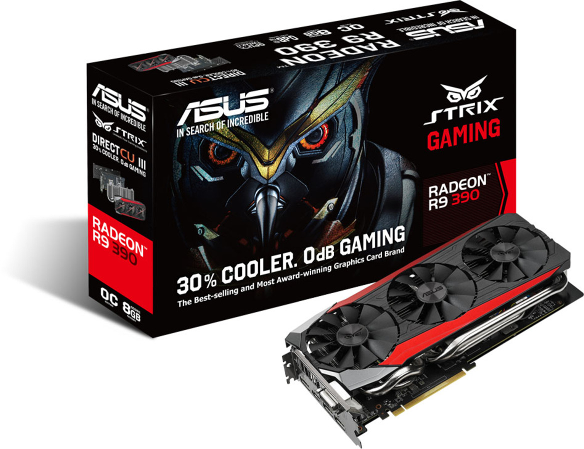 ASUS Unleashes STRIX R9 390X, R9 390, R9 380 And R7 370 Radeon Graphics Cards