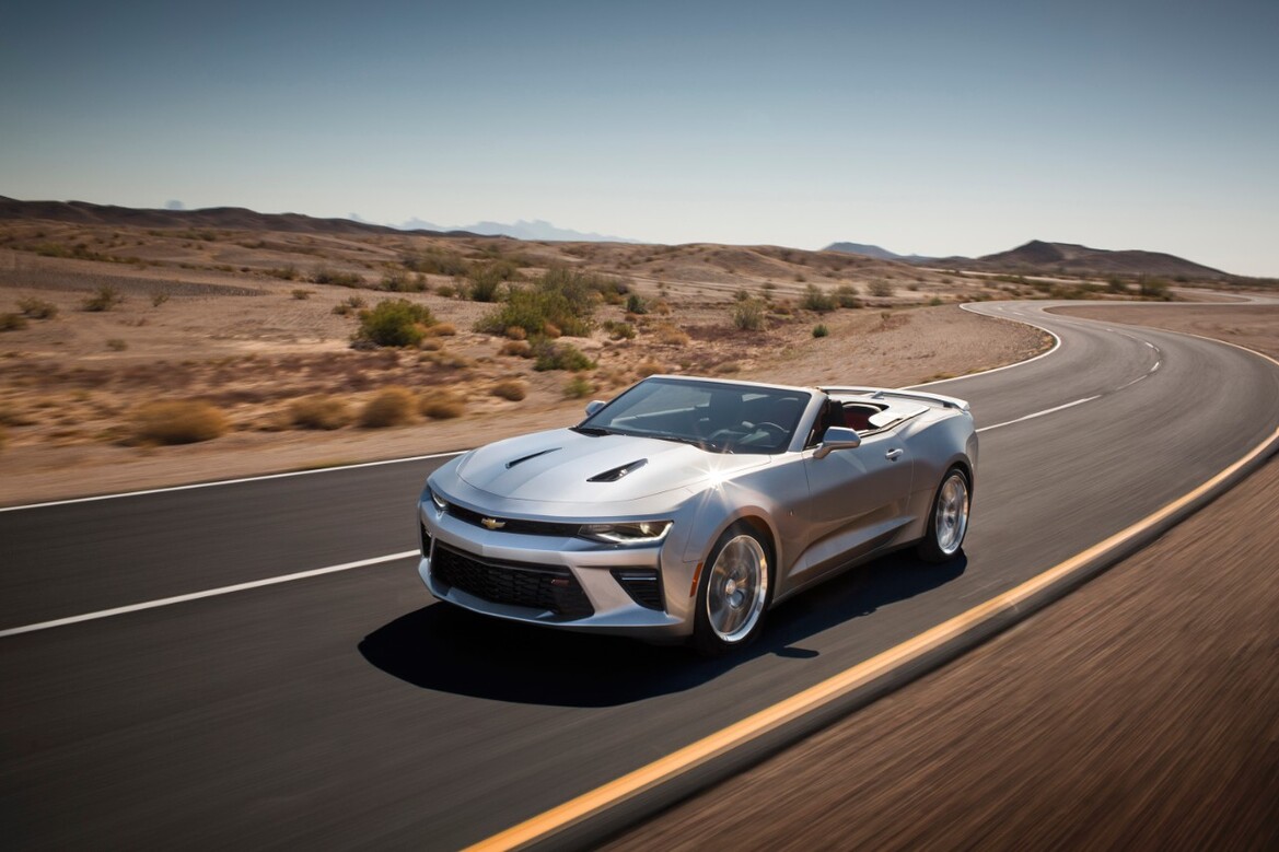 2016 Chevrolet Camaro Drops Its Top, Flashes Long-Time Rival Mustang
