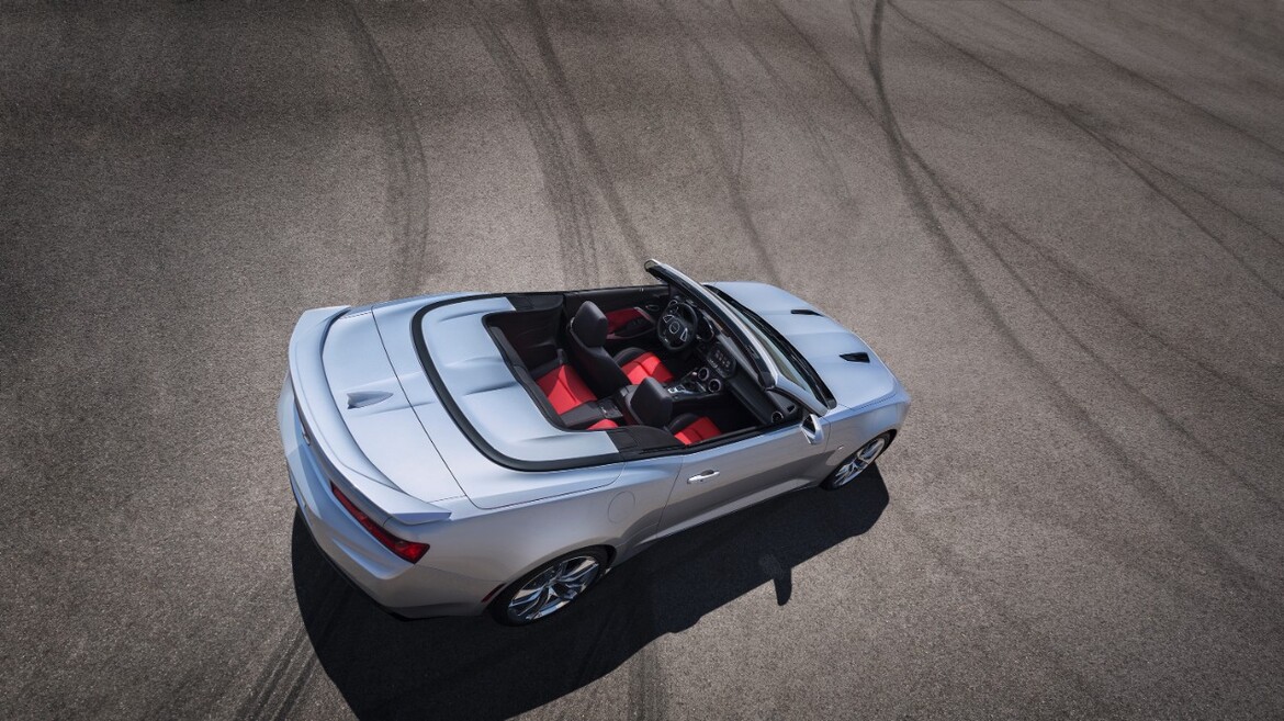 2016 Chevrolet Camaro Drops Its Top, Flashes Long-Time Rival Mustang