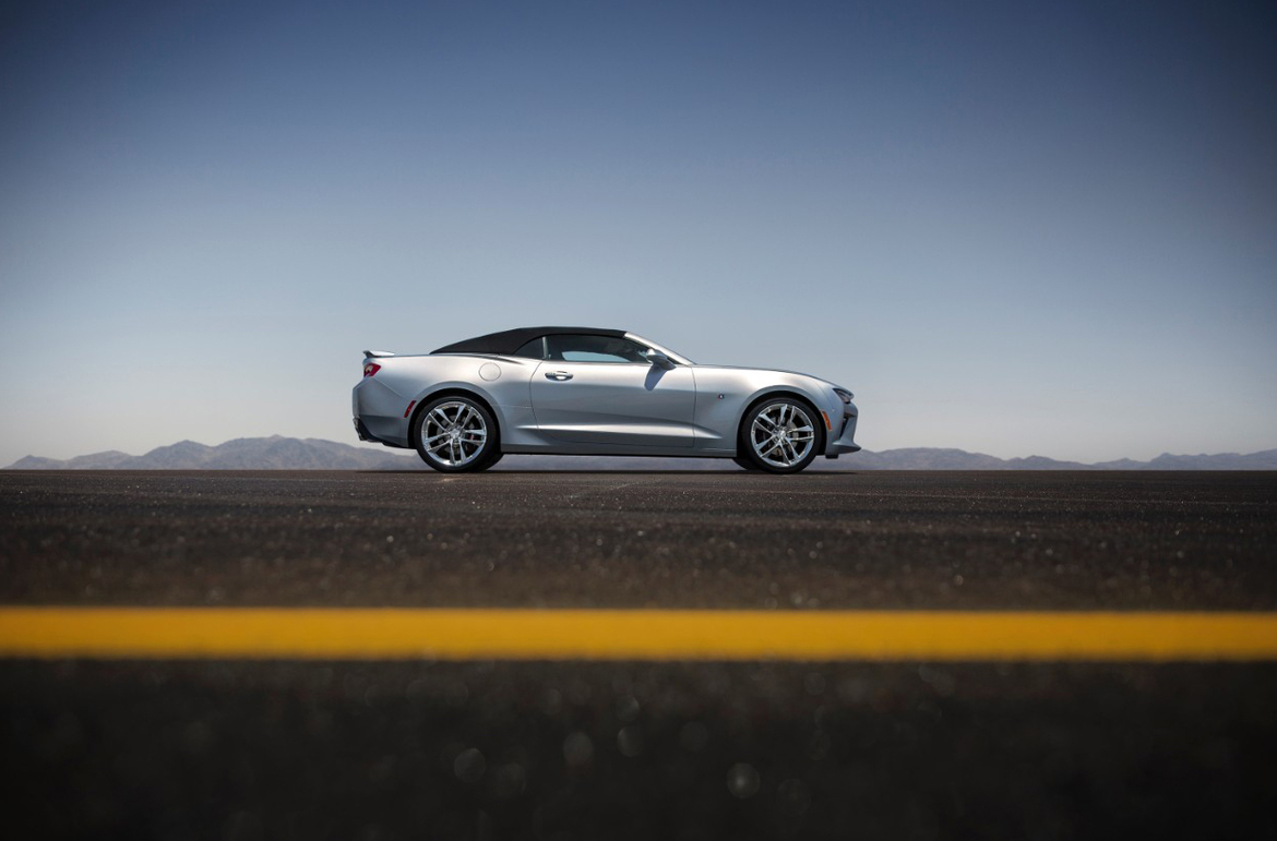 2016 Chevrolet Camaro Drops Its Top, Flashes Long-Time Rival Mustang