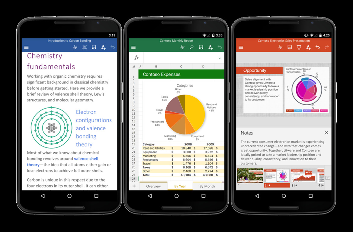 Microsoft Officially Releases Office For Android Smartphones