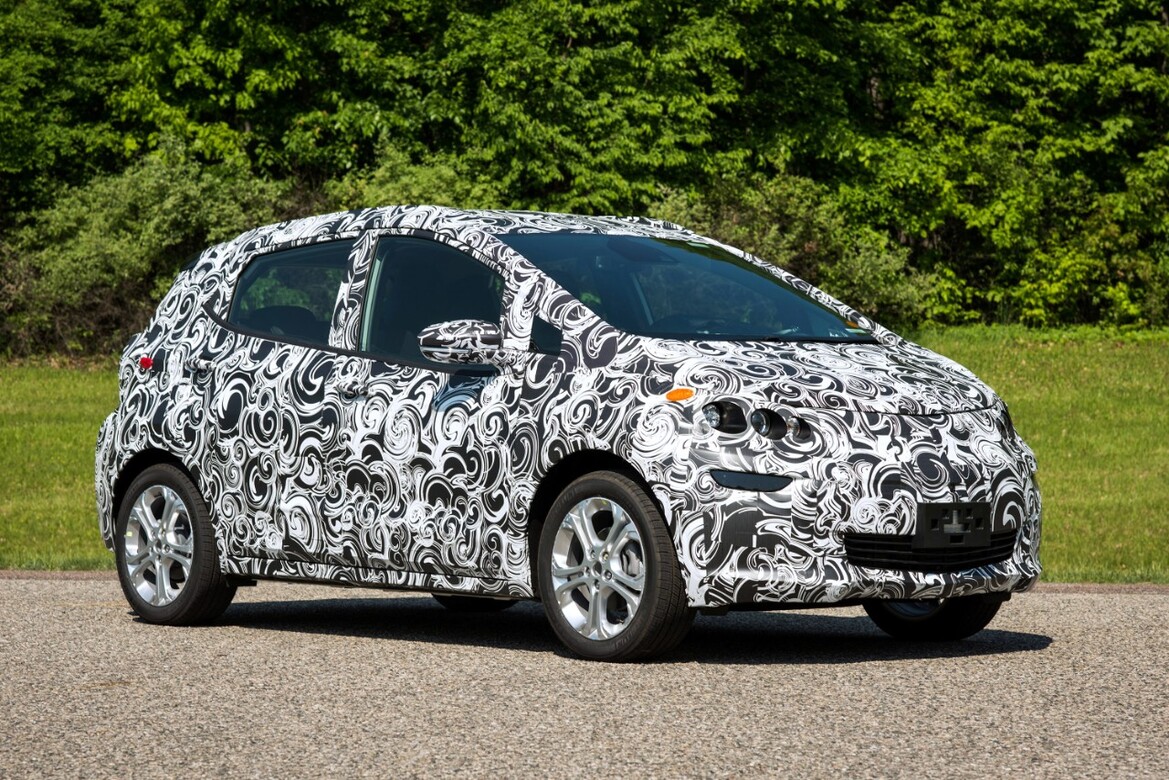 GM’s 200-Mile Range Chevrolet Bolt EV Prototypes Hit The Road, Target Tesla Model III