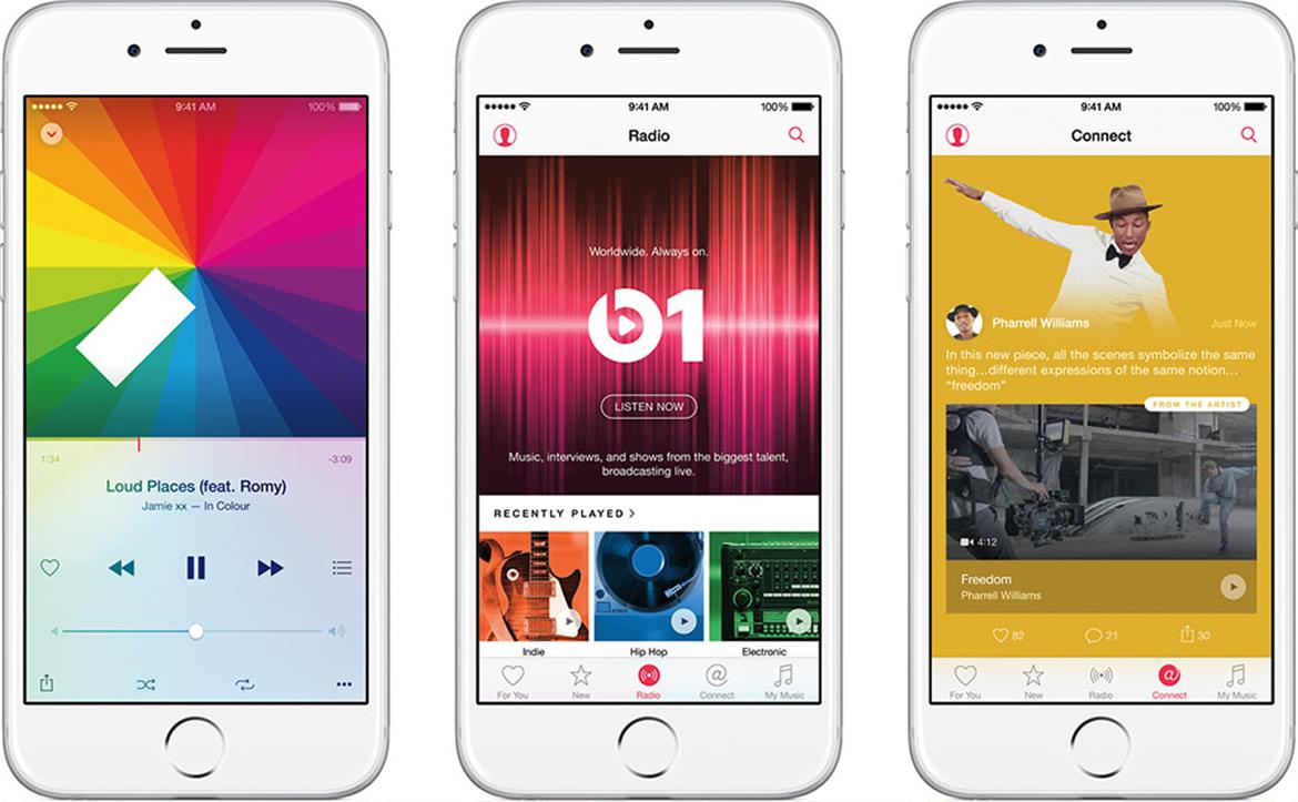 Apple Music Launches 11AM EST Tuesday With iOS 8.4, Beats 1 Station Goes On Air One Hour Later