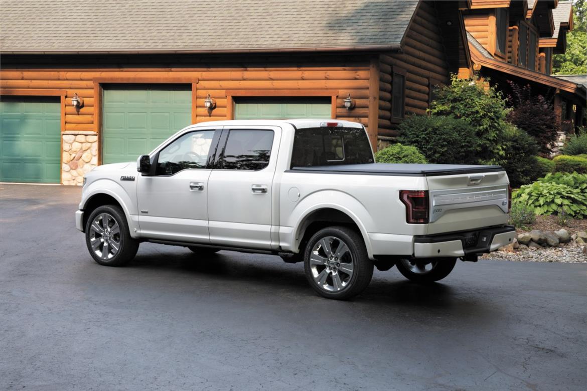 Ford Goes Positively Bonkers With Tech Infused 2016 F-150 Limited Pickup
