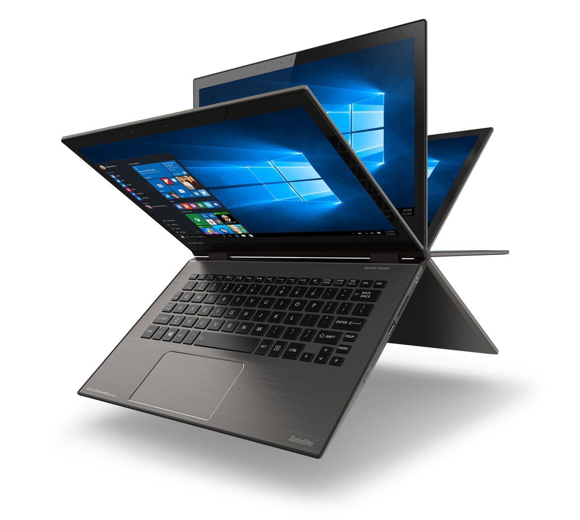 Toshiba Satellite Radius 12 Convertible Blends Dashing Good Looks With 4K Display